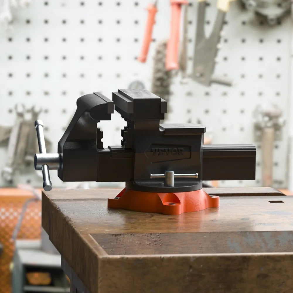 6.5 Bench Vise - 6.5" Ductile Iron Vise with 4496 lbs Grip