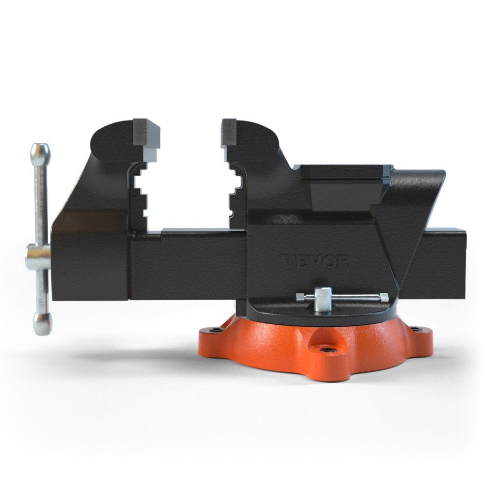 6 Bench Vise - 6-Inch Heavy-Duty Ductile Iron Tool for Tough Jobs