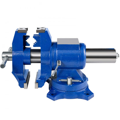 010825451507 - 6" VEVOR Heavy-Duty Bench Vise with 360° Double Swivel