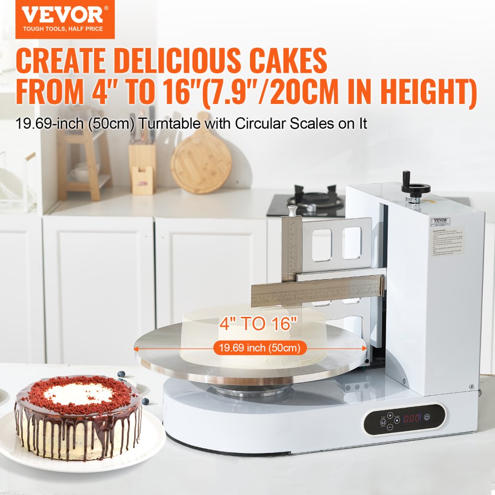 HBLSMMJ-0416 - Automatic Cake Decorating Machine for 4-16 Inch Cakes