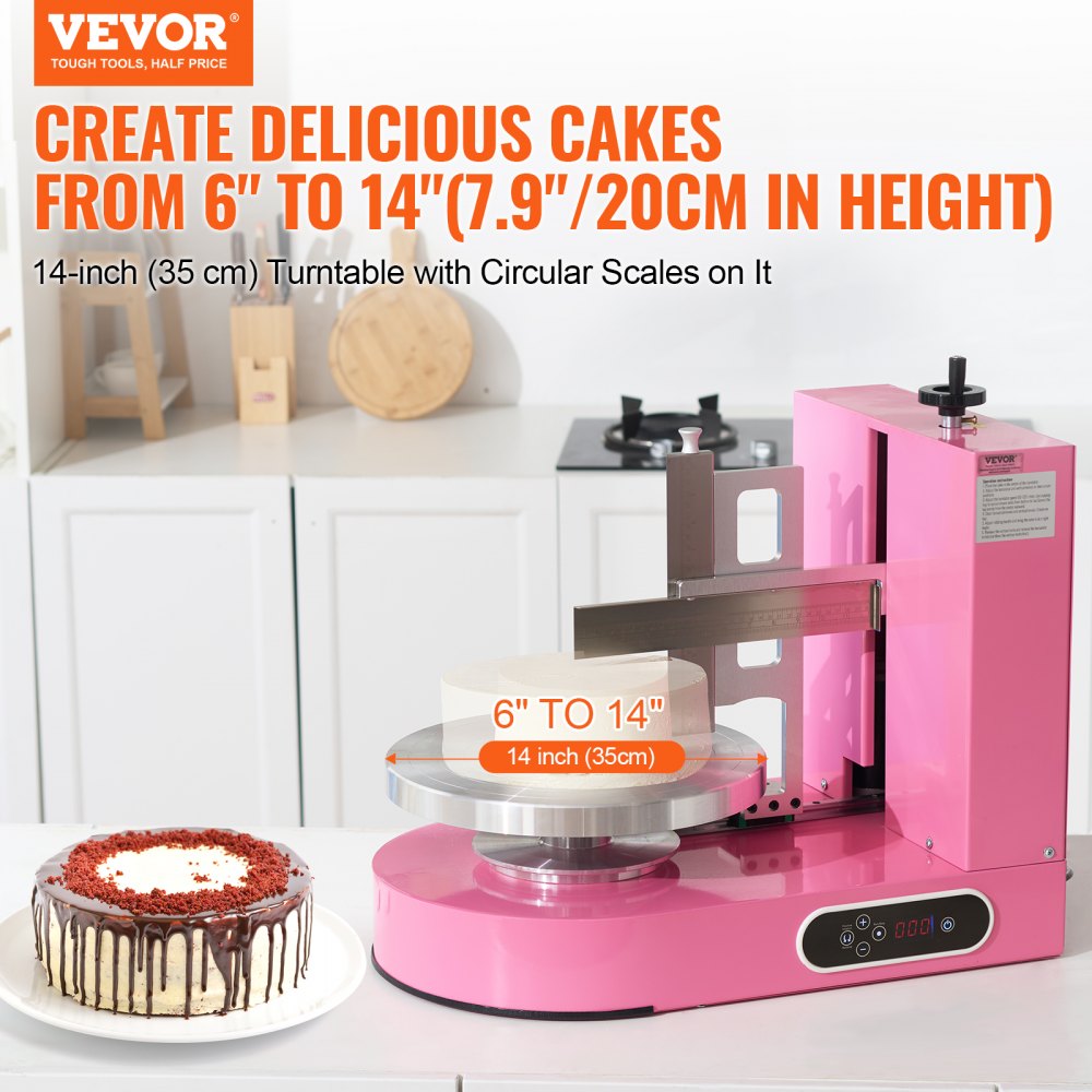 HBLSMMJ-0614 - Efficient Cake Decorating Machine for 6" to 14" Cakes