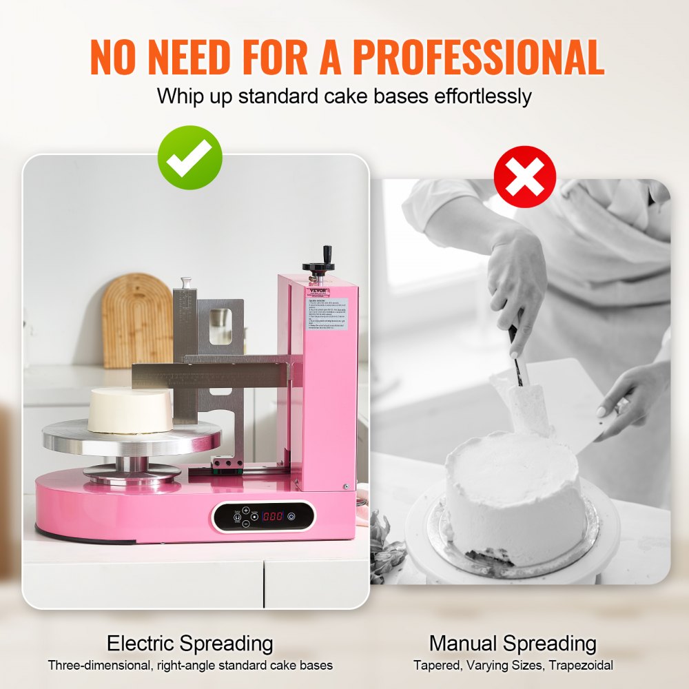 HBLSMMJ-0614 - Efficient Cake Decorating Machine for 6" to 14" Cakes