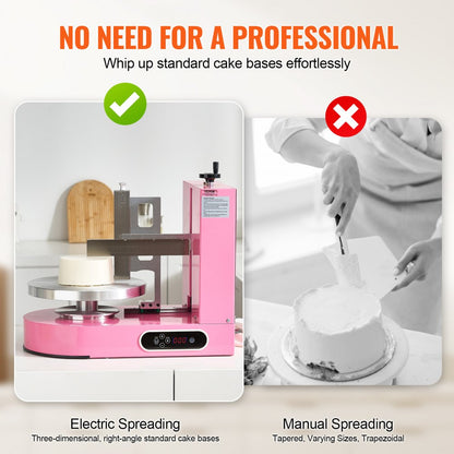 HBLSMMJ-0614 - Efficient Cake Decorating Machine for 6" to 14" Cakes