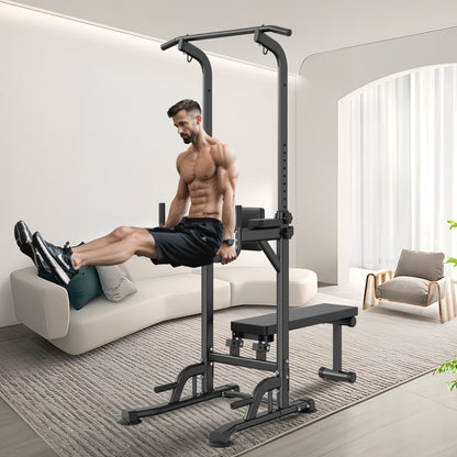 ssshkytxs-h - Adjustable VEVOR Power Tower & Bench for All Workouts