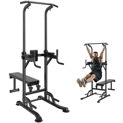 ssshkytxs-h - Adjustable VEVOR Power Tower & Bench for All Workouts