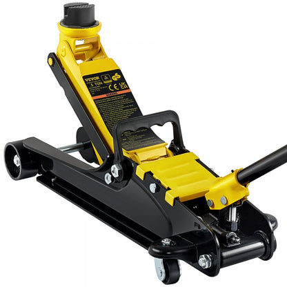 S385 - 2.5 Ton Low Profile Steel Floor Jack for Easy Vehicle Maintenance