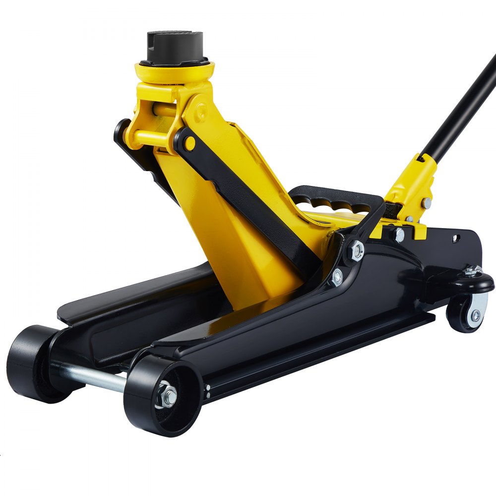 S385 - 2.5 Ton Low Profile Steel Floor Jack for Easy Vehicle Maintenance