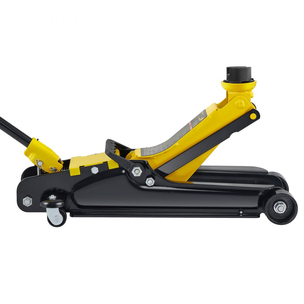 S385 - 2.5 Ton Low Profile Steel Floor Jack for Easy Vehicle Maintenance