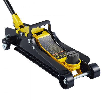 S385 - 2.5 Ton Low Profile Steel Floor Jack for Easy Vehicle Maintenance