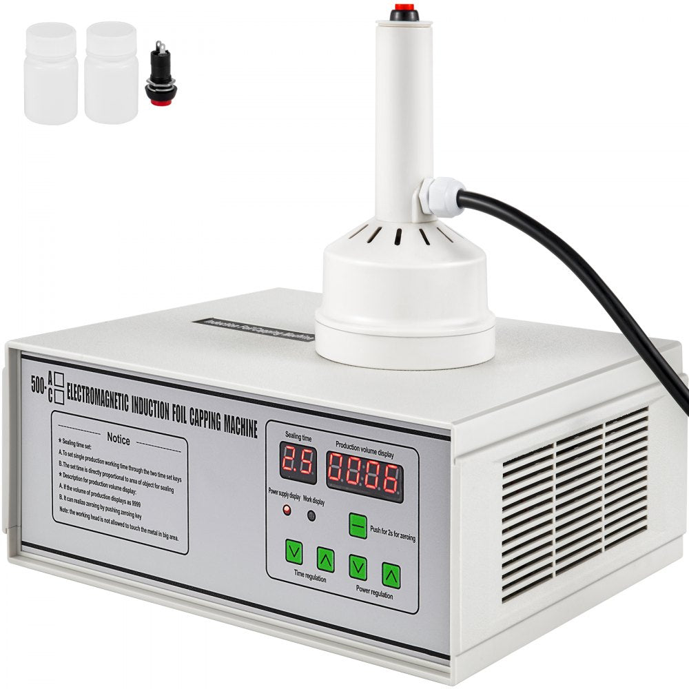 GLF-500A - Efficient Induction Sealer for Bottles, 20mm-100mm Diameter