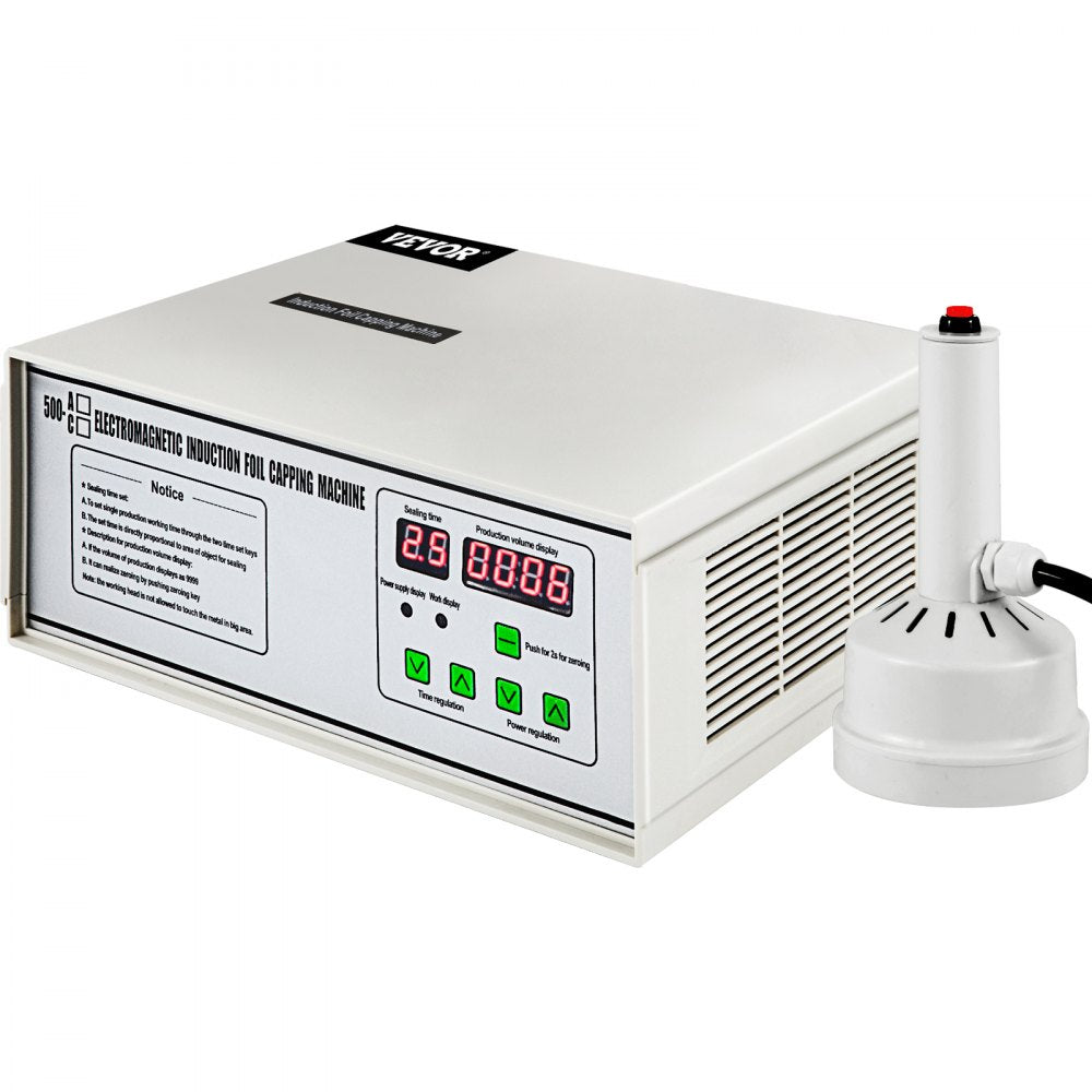 GLF-500A - Efficient Induction Sealer for Bottles, 20mm-100mm Diameter