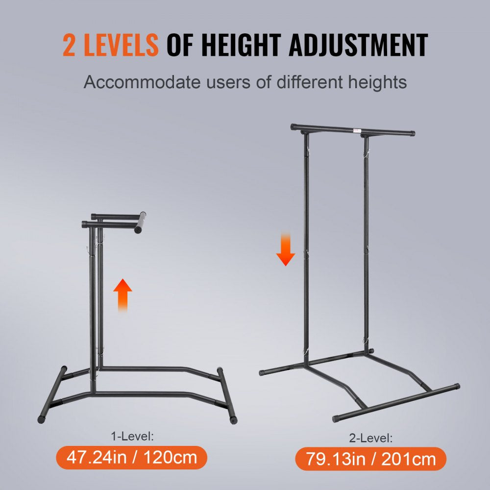 ssshkytxs-b - Adjustable VEVOR Power Tower for Pull-Ups & Dips