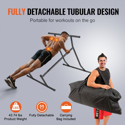 ssshkytxs-b - Adjustable VEVOR Power Tower for Pull-Ups & Dips