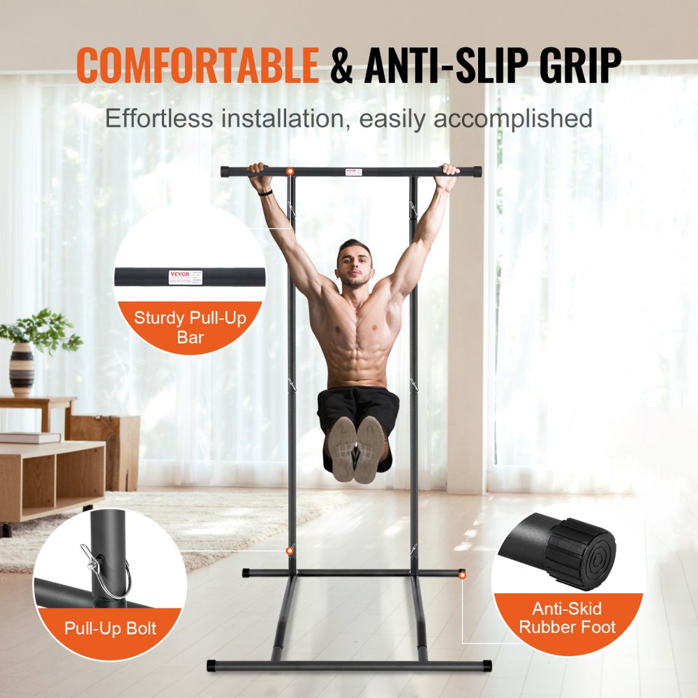 ssshkytxs-b - Adjustable VEVOR Power Tower for Pull-Ups & Dips