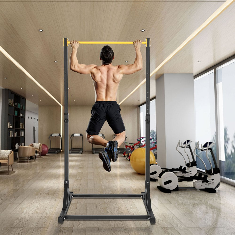 ssshkytxs-d - Adjustable 59-85" VEVOR Pull Up Bar Station, 330LBS Capacity