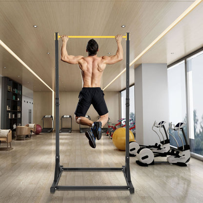 ssshkytxs-d - Adjustable 59-85" VEVOR Pull Up Bar Station, 330LBS Capacity