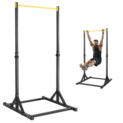 ssshkytxs-d - Adjustable 59-85" VEVOR Pull Up Bar Station, 330LBS Capacity