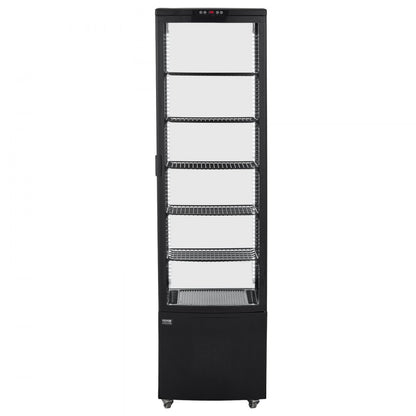 XC-278L - 9.8 cu ft Refrigerated Display Case with 5 Shelves & LED Lights