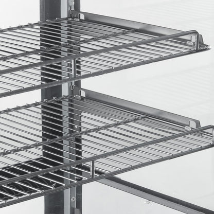 XCW-160LS - 5 cu ft Curved Bakery Display Case with LED Lighting