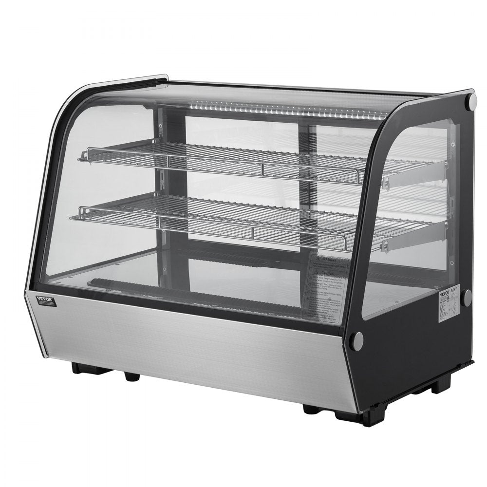 XCW-160LS - 5 cu ft Curved Bakery Display Case with LED Lighting