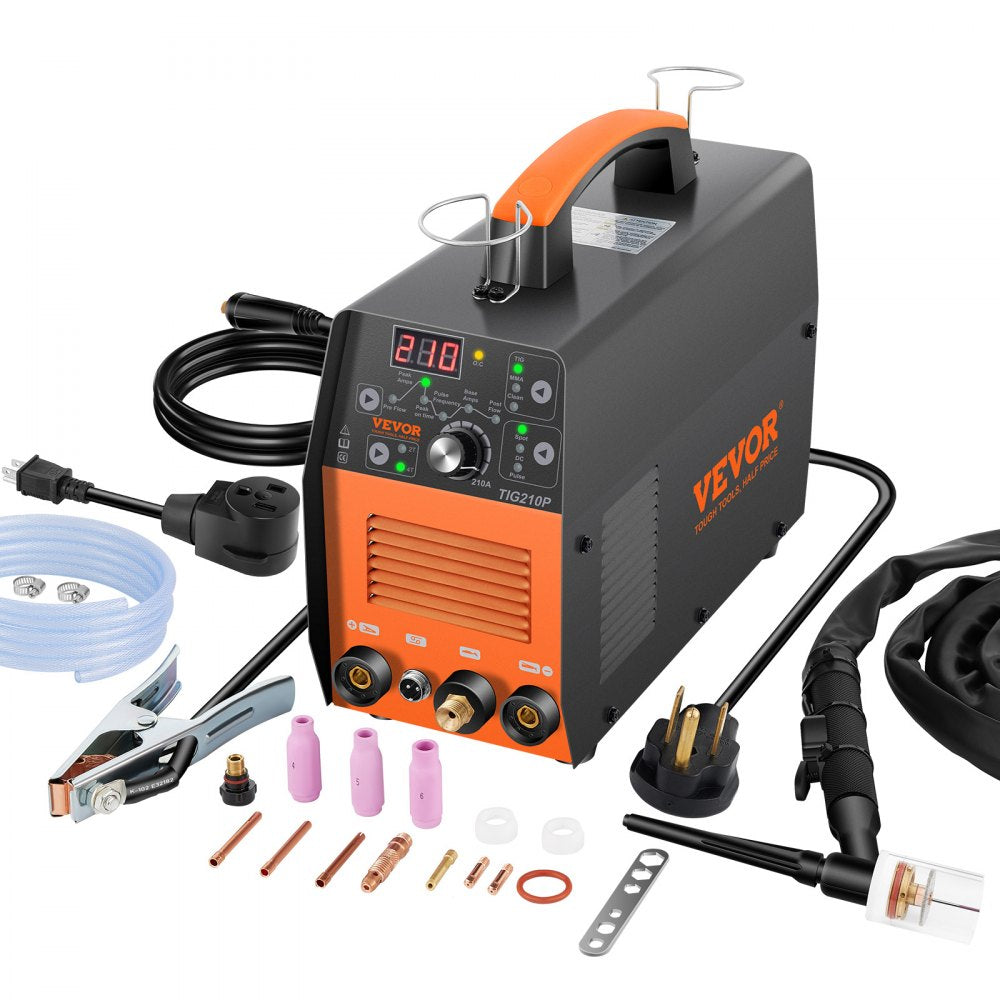 VV-TW-210P - 3-in-1 TIG Welder for Professional Metal Welding