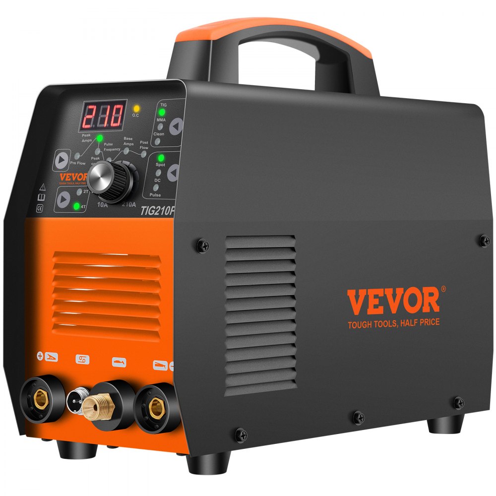 VV-TW-210P - 3-in-1 TIG Welder for Professional Metal Welding