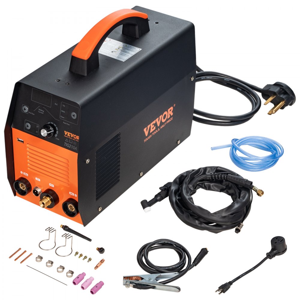 VV-TW-210A - 210Amp 3-in-1 TIG Welder for Precision Welding