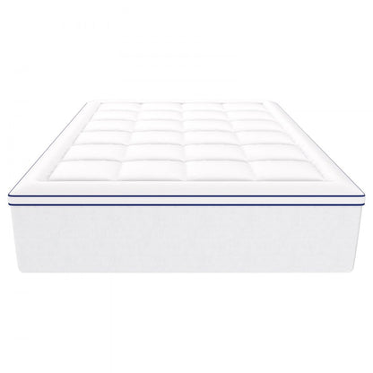 6080B13 - 3" Queen Size Cooling Gel Memory Foam Mattress Topper