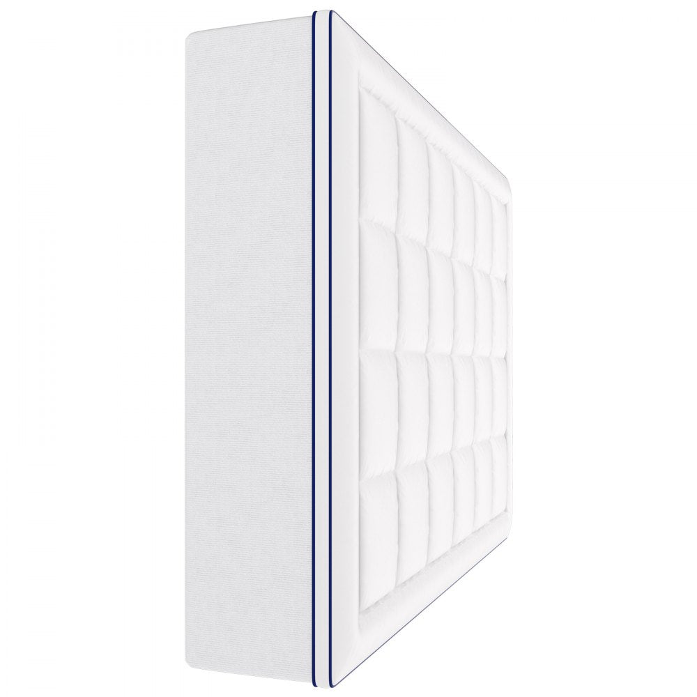 6080C2 - 4" Queen Memory Foam Topper with Cooling Gel & Detachable Cover