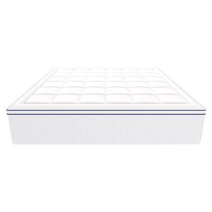 7680M5 - 4" King Memory Foam Mattress Topper with Cooling Gel and Pocket
