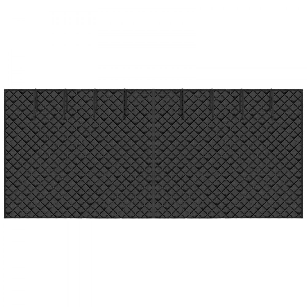 18.3X7.15 FT - Magnetic Garage Door Screen for Year-Round Insulation