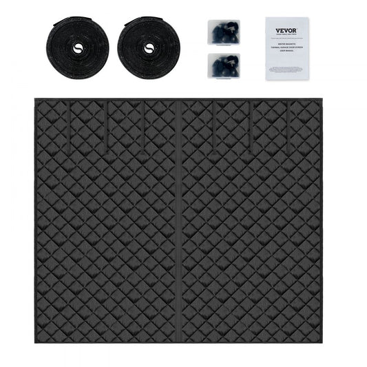 9.3X7.15 FT - Magnetic Garage Door Insulation Kit for Year-Round Comfort