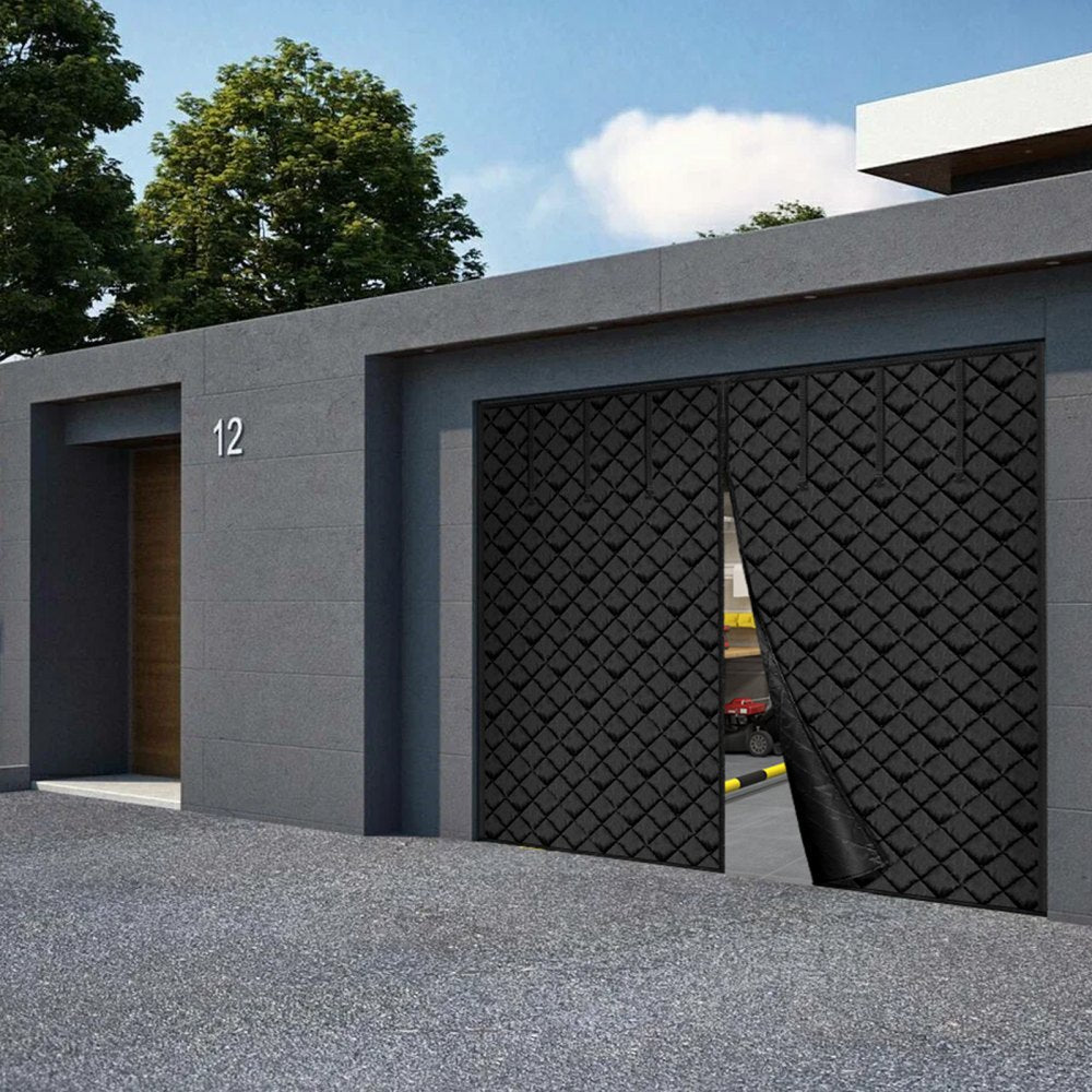 10.3X8.15 FT - Magnetic Garage Door Screen for Superior Winter Insulation