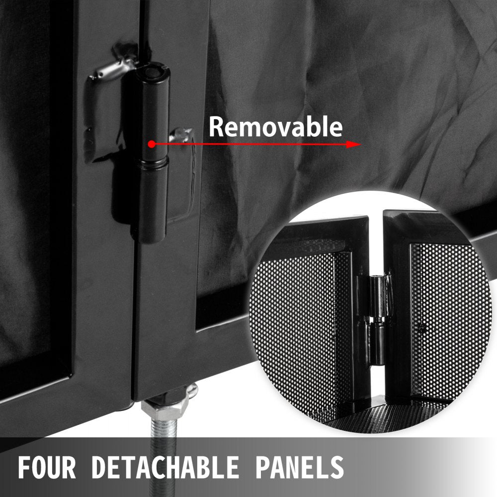 010353386381 - Lightweight DJ Facade Table 20x40" with Adjustable Height