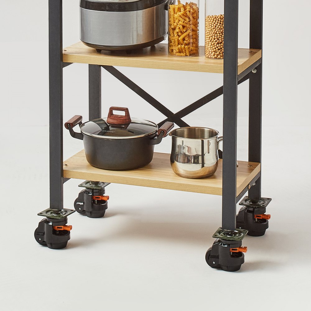 GD-80FD Heavy-Duty Leveling Casters for Uneven Floors, 2200 lbs Capacity