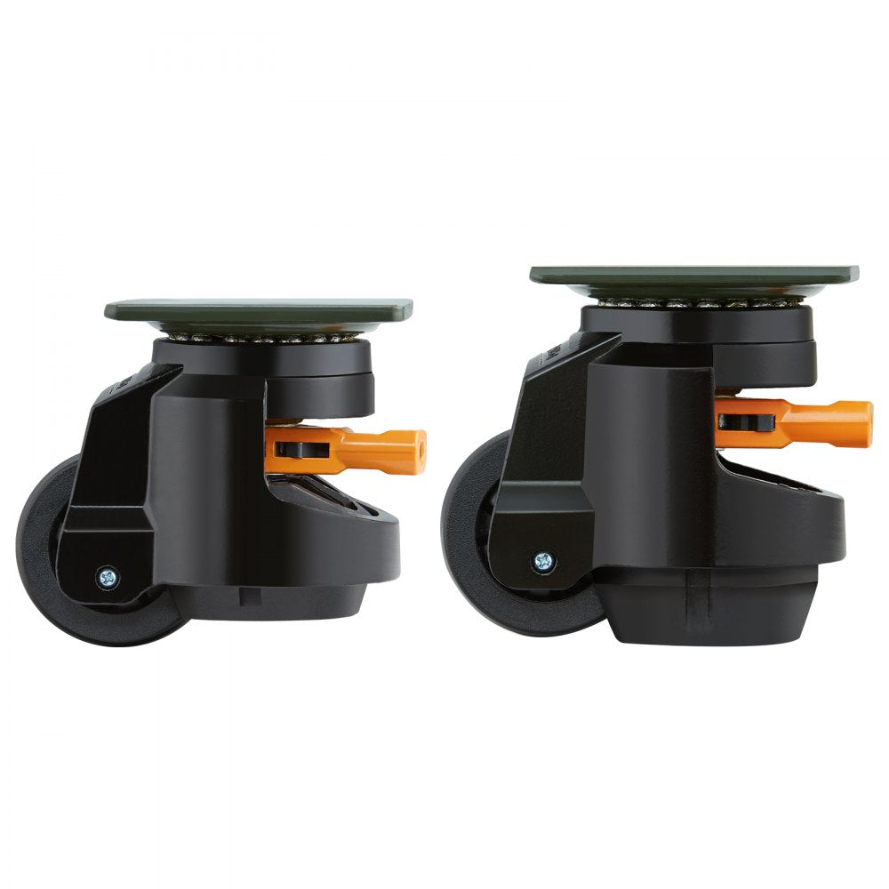 GD-80FD Heavy-Duty Leveling Casters for Uneven Floors, 2200 lbs Capacity