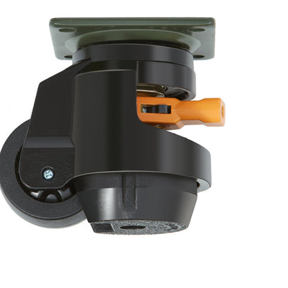 GD-80FD Heavy-Duty Leveling Casters for Uneven Floors, 2200 lbs Capacity