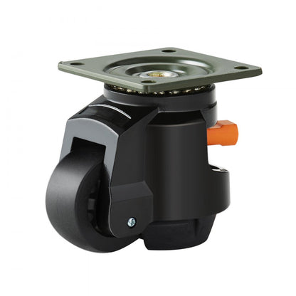 GD-80FD Heavy-Duty Leveling Casters for Uneven Floors, 2200 lbs Capacity