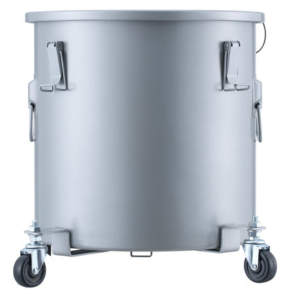 GLT-10GAL - Heavy-Duty 10 Gal Fryer Grease Bucket with Quick-Locking Clips