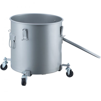 GLT-8GAL - 8 Gal Mobile Fryer Grease Bucket with Caster Base