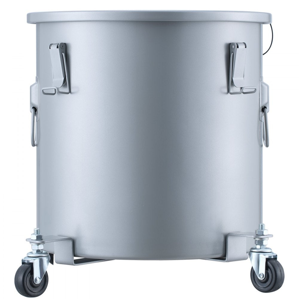 GLT-8GAL - 8 Gal Mobile Fryer Grease Bucket with Caster Base