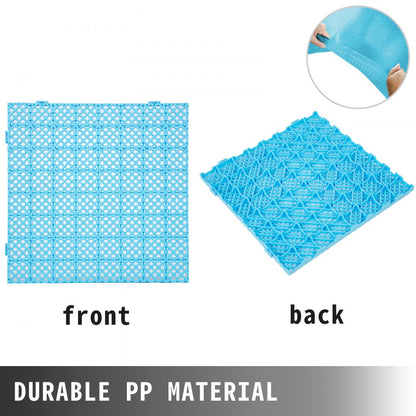 010236761751 - 25 Anti-Slip Interlocking Drainage Tiles for Pool & Sauna