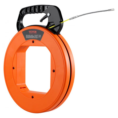 LFT01 - 100ft Fish Tape Puller with Nickel-Plated Steel Head