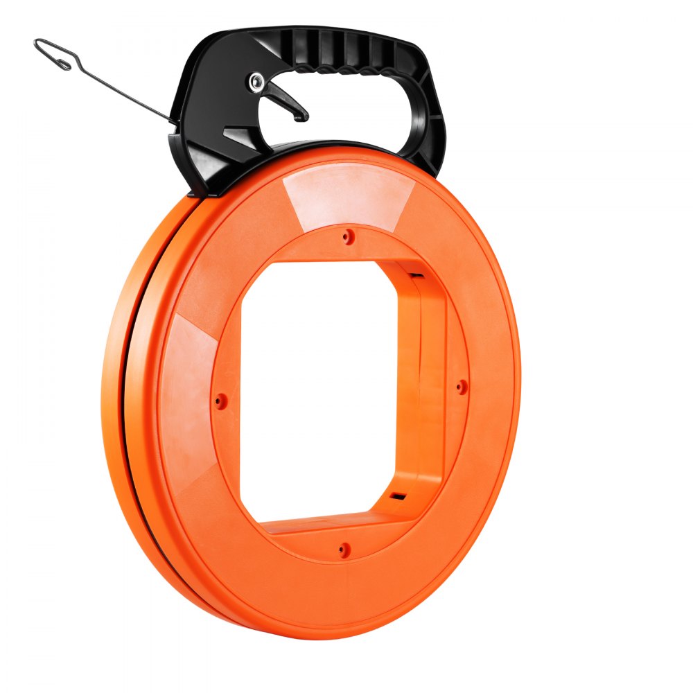 LFT01 - 120ft Non-Conductive Fish Tape Wire Puller with Thumb Lock
