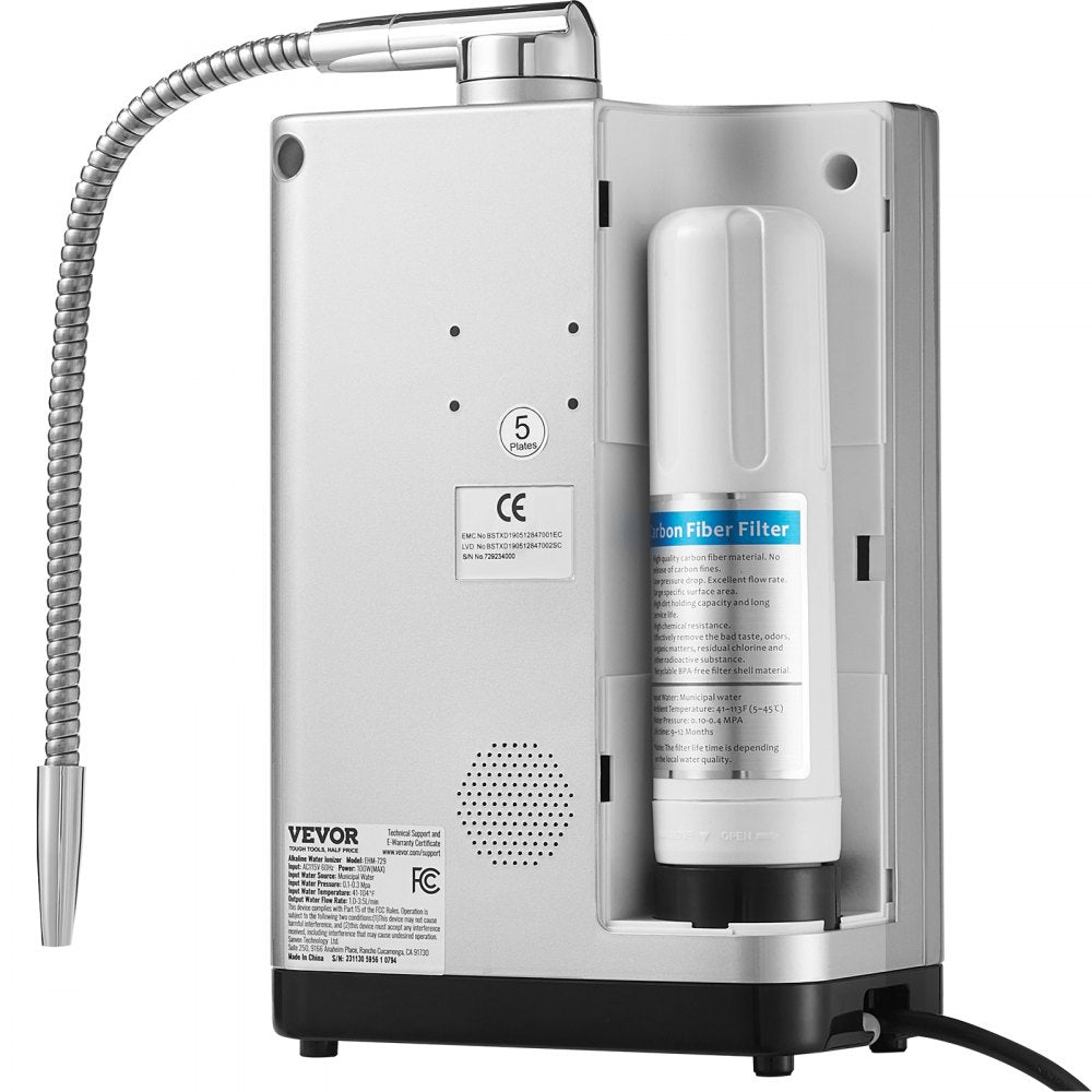 EHM-729 - Versatile Alkaline Water Ionizer with 7 Settings for Healthy Hydration