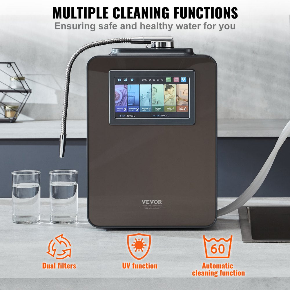 EHM-959 - Versatile Alkaline Water Ionizer with pH Range 2.5 to 11.2