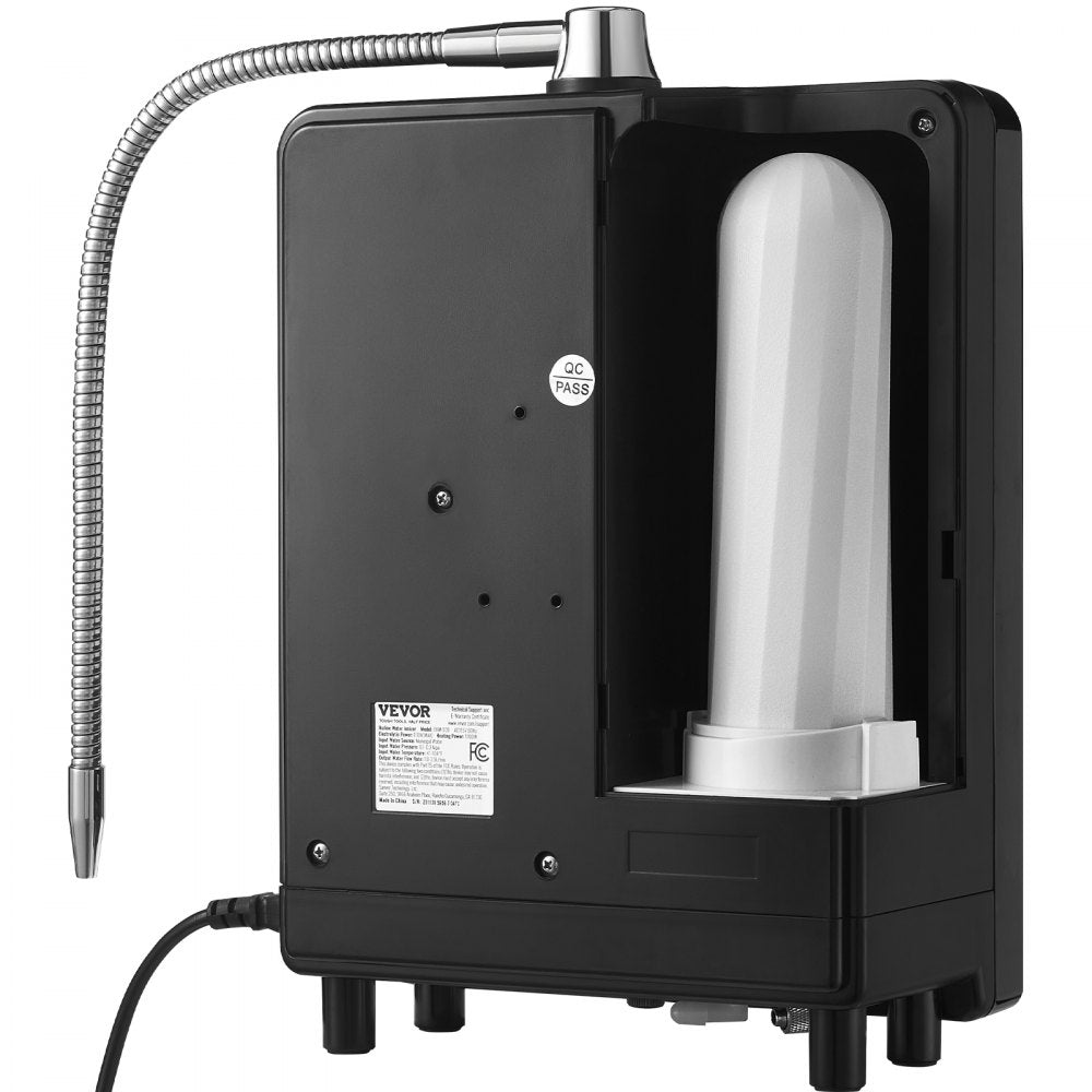 EHM-939 - VEVOR 9-Plate Alkaline Water Ionizer with UV Filter