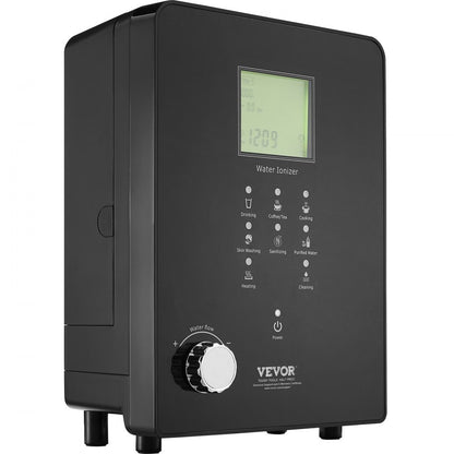 EHM-939 - VEVOR 9-Plate Alkaline Water Ionizer with UV Filter