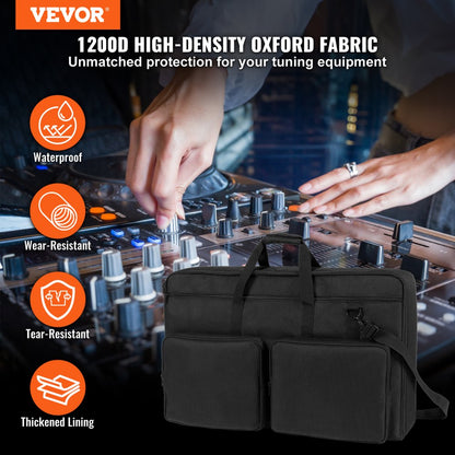 XCB-02A - Waterproof 31.5" DJ Mixer Bag with Pockets & Strap