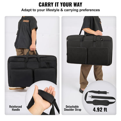 XCB-02A - Waterproof 31.5" DJ Mixer Bag with Pockets & Strap